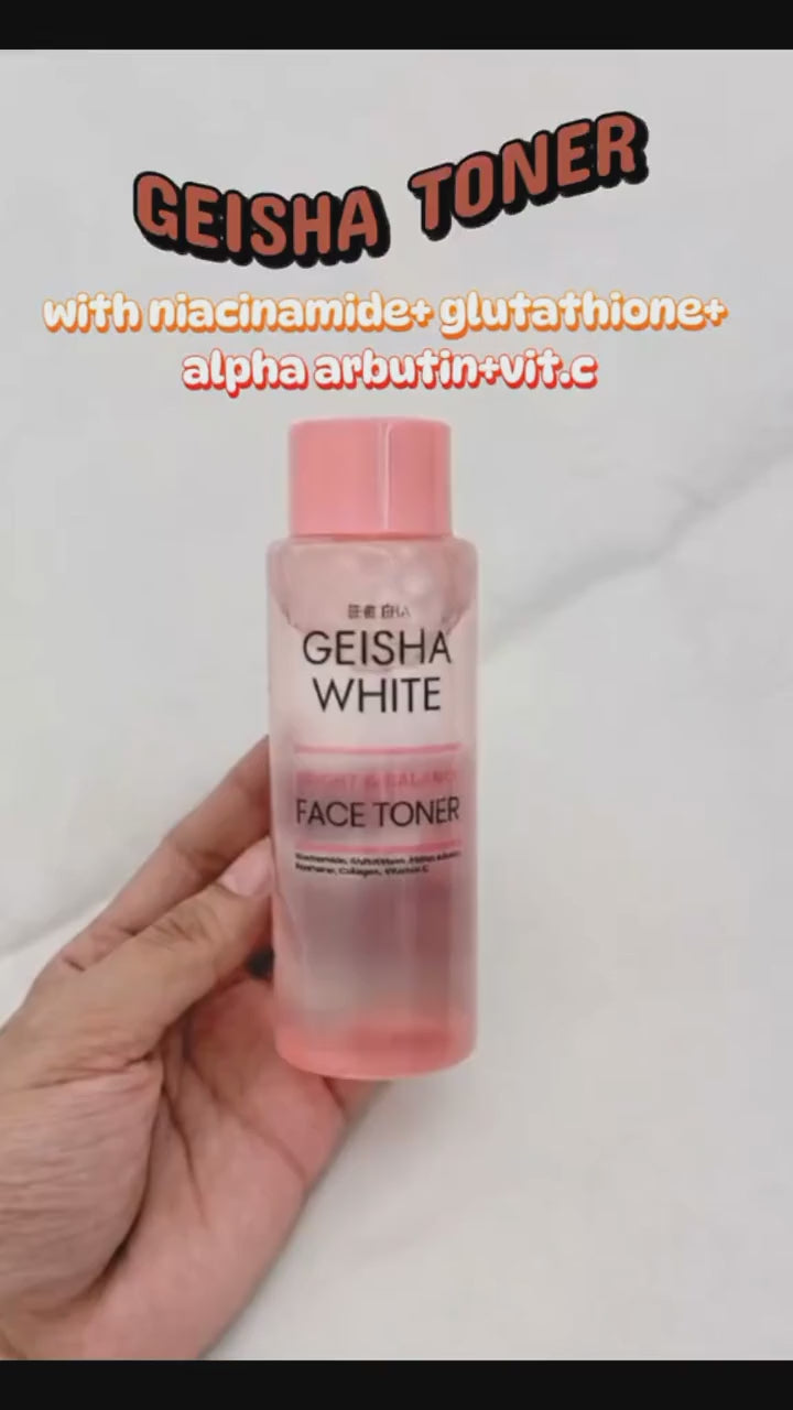 Geisha White Bright & Balance Face Toner - 100ml
