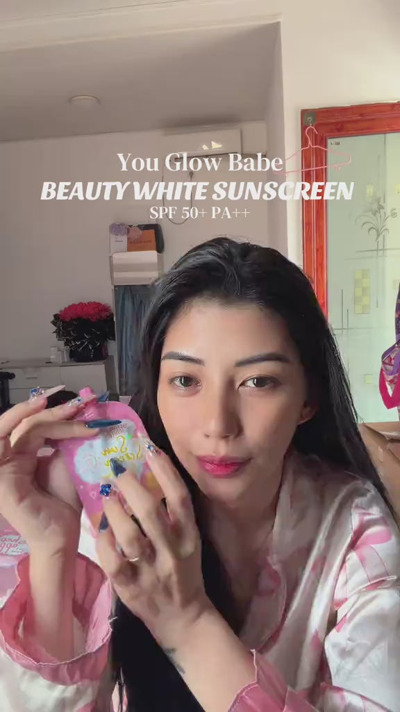 You Glow Babe Beauty White Sunscreen SPF50 PA+++ - 25g