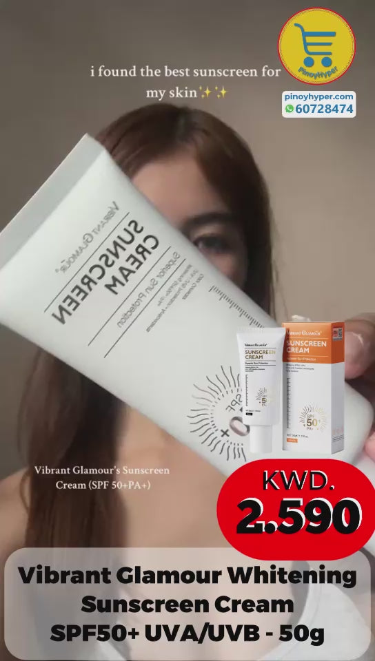 Vibrant Glamour Brightening Sunscreen Cream SPF50+ UVA/UVB - 50g