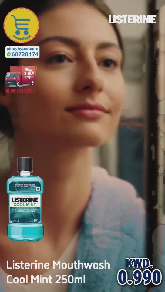 Listerine Mouthwash Cool Mint 250ml