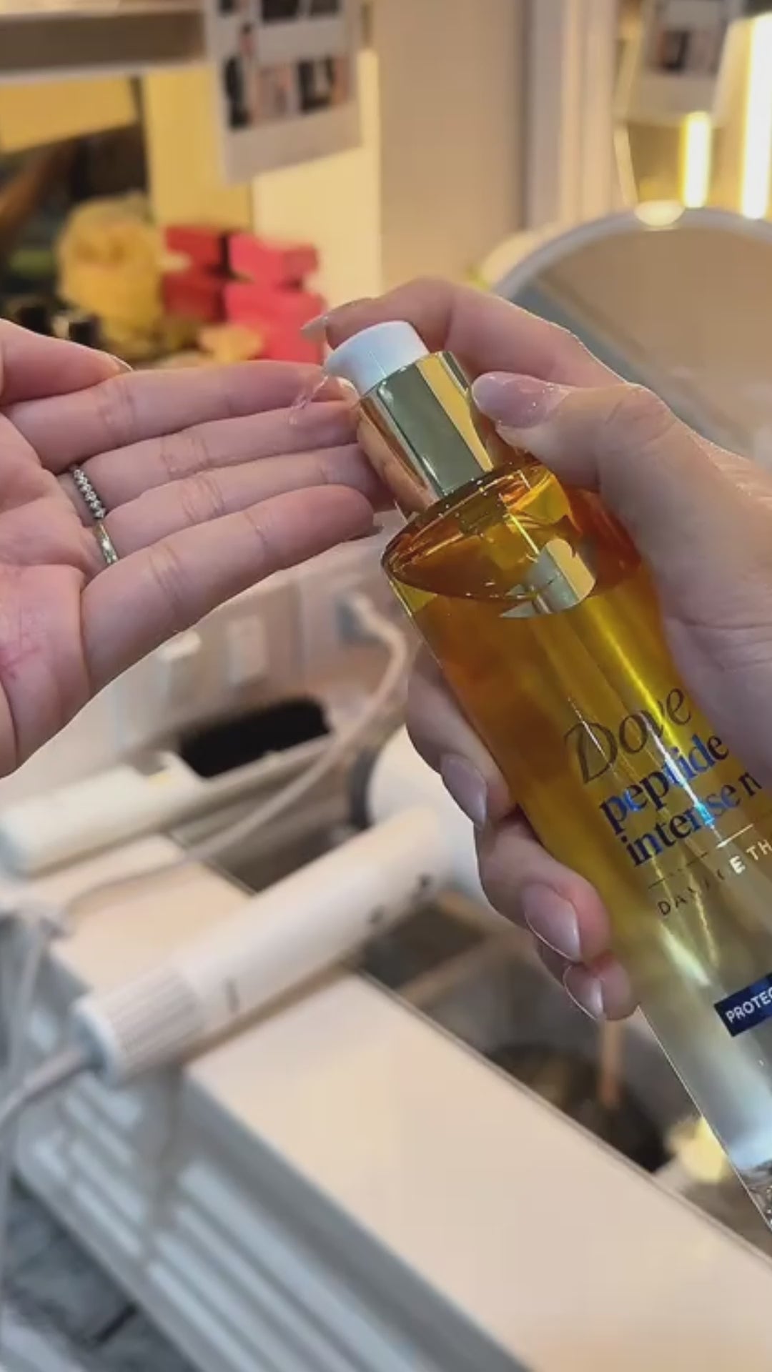 Dove Peptide Intense Repair Protective Nourishing Hair Oil - 95ml