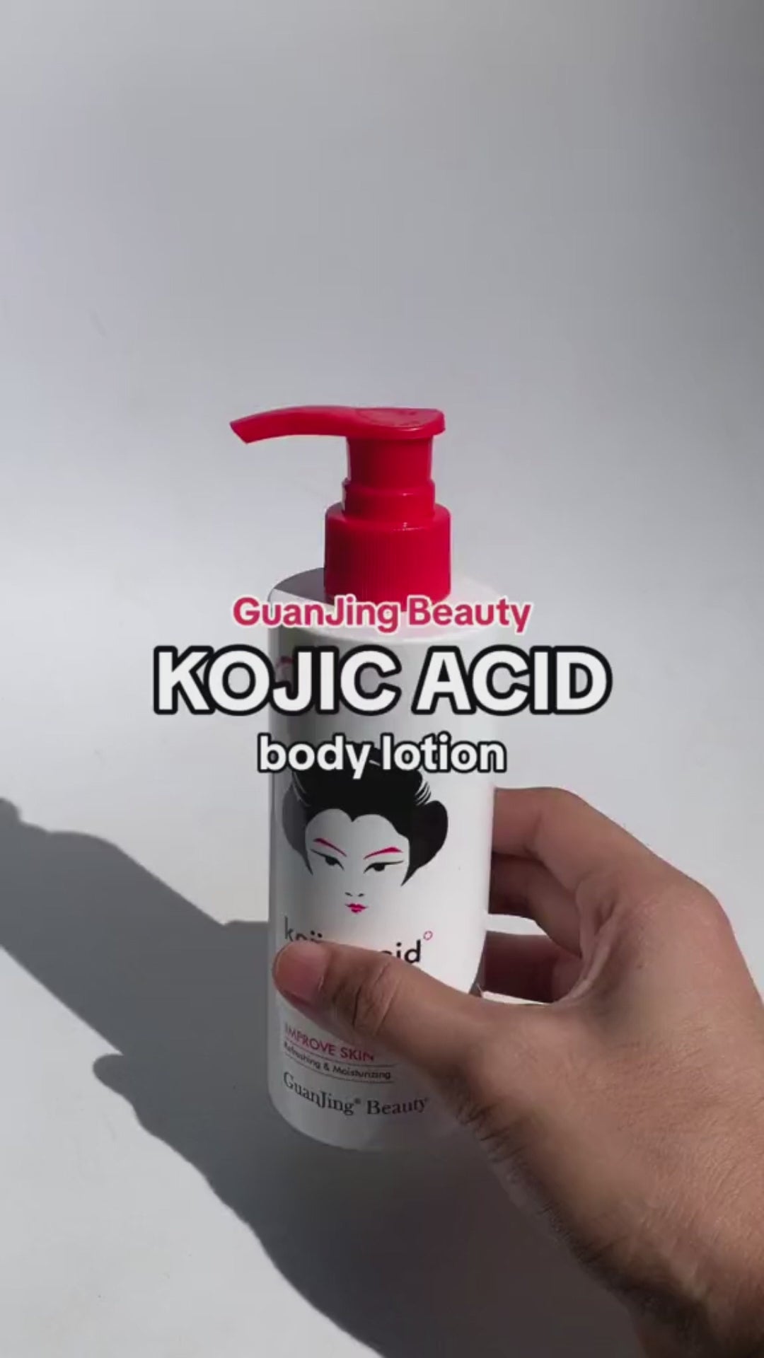 Guanjing Beauty Kojic Acid Moisturizing Body Lotion - 230g