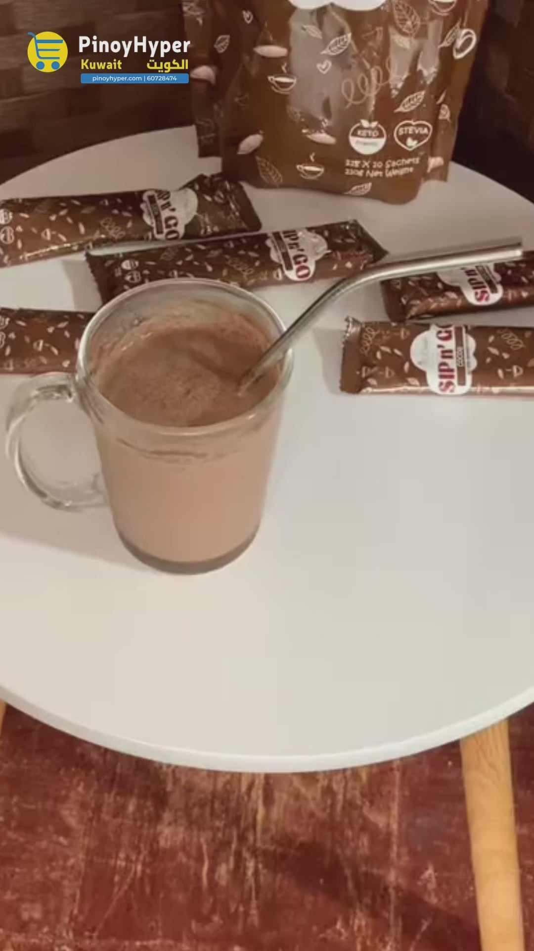 K-Drinks Sip n' Go Cocoa - 10s × 21g (210g)