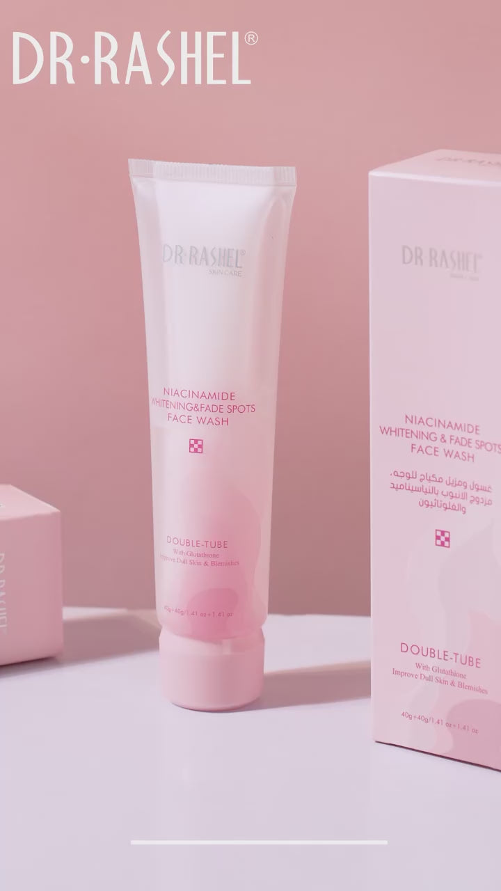 Dr.Rashel Double Tube Niacinamide Face Wash - 40g+40g