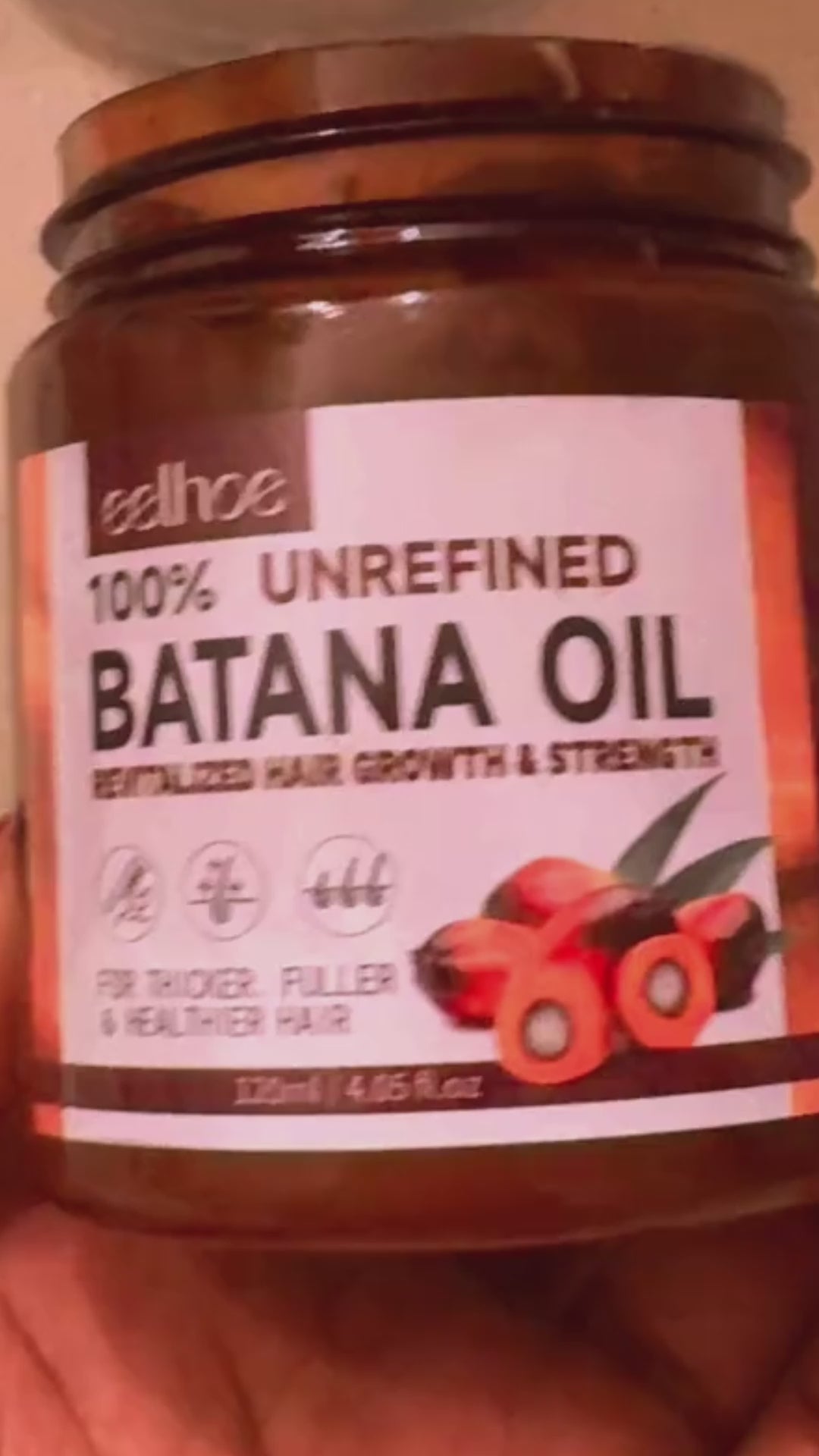 Eelhoe Batana Oil For Revitalized Hair Growth & Strength - 120ml