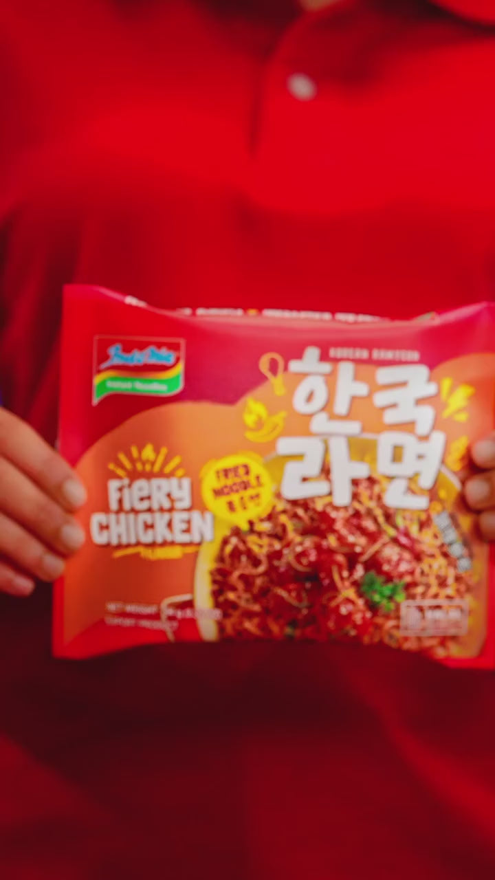 Indomie Fiery Chicken Flavour Fried Noodles - 94g