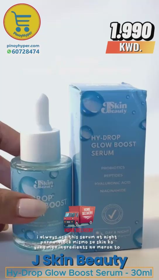 J Skin Beauty Hy-Drop Glow Boost Serum - 30ml