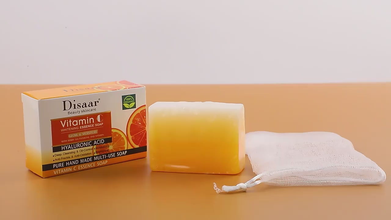 Disaar Vitamin C Hyaluronic Acid Soap - 100g