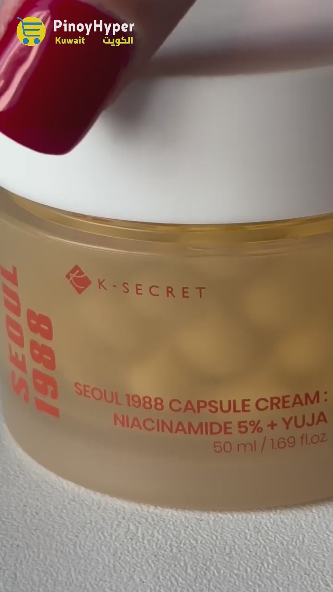 K-Secret Seoul 1988 Capsule Cream Niacinamide 5% + YUJA - 50ml