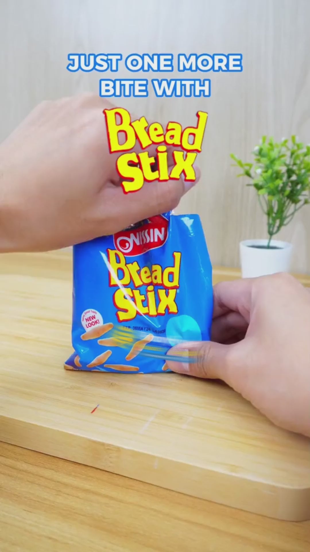 Nissin Bread Stix Original - 130g
