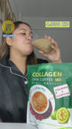 Fitgum Collagen Chia Coffee Mix - 12g x 10 Sachets
