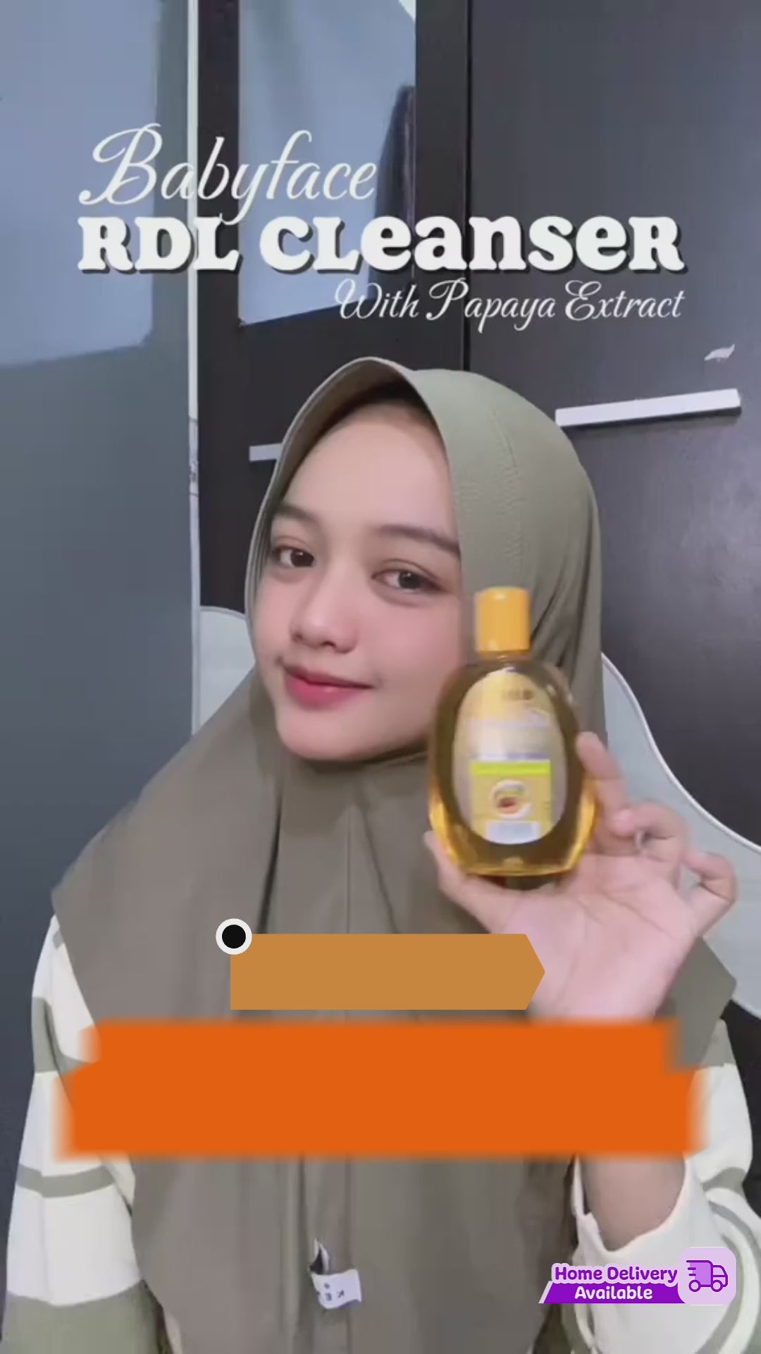 Babyface Facial Cleanser Papaya Extract 250ml - RDL