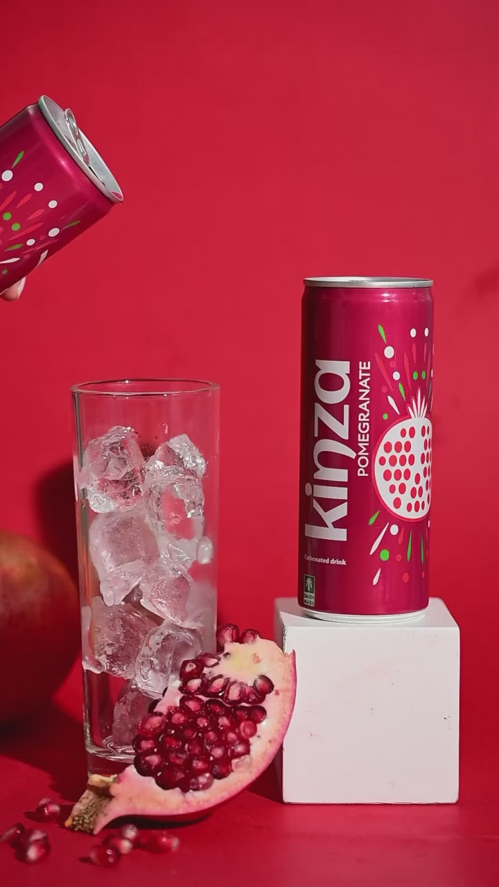 Kinza Pomegranate Carbonated Drink - 250ml