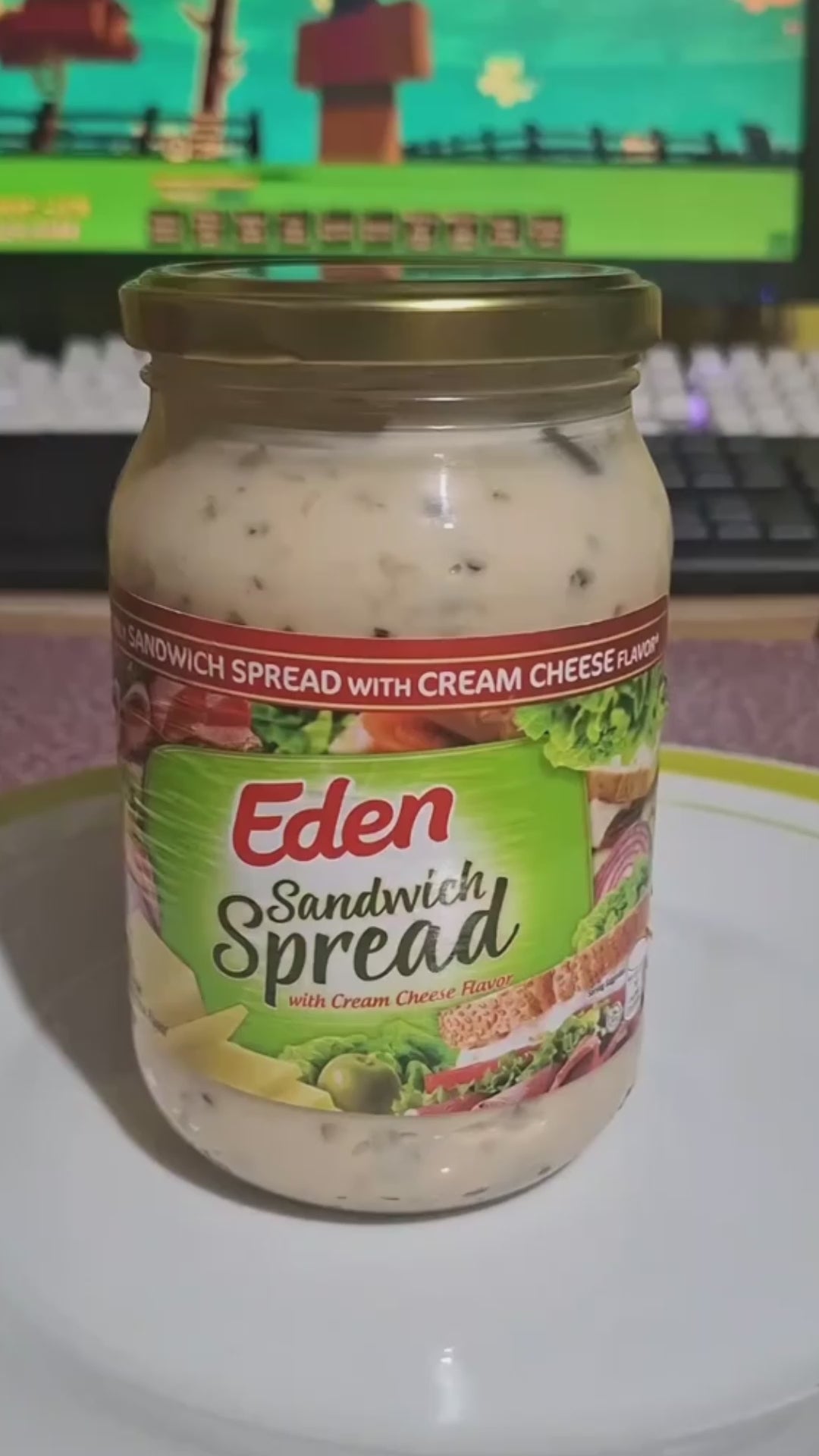 Eden Sandwich Spread With Cream Cheese - 220ml