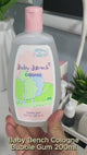 Baby Bench Cologne Bubble Gum 200ml