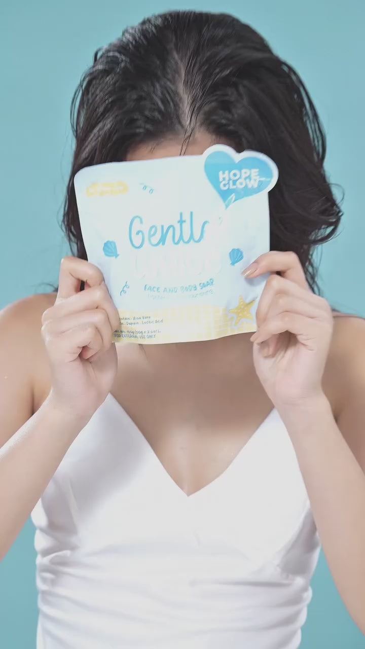 Luna Aura Hope Glow Gentle White Soap - 50g x 3 Bars