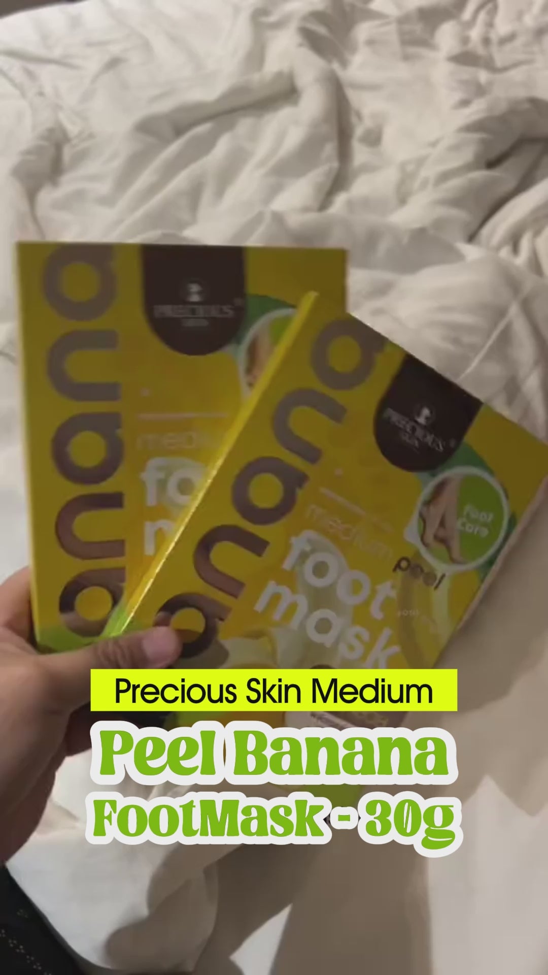Precious Skin Medium Peel Banana Foot Mask - 30g