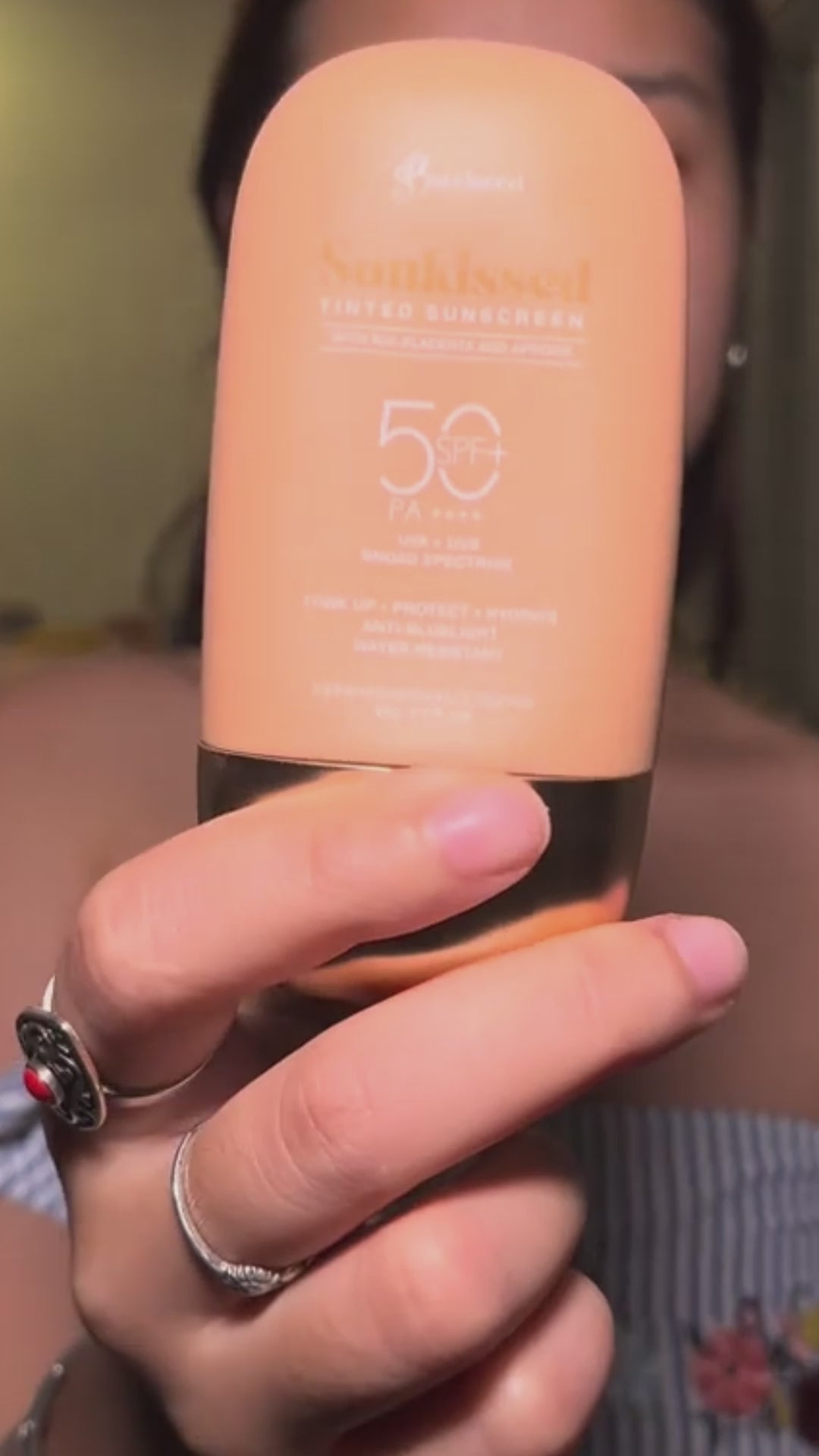 واقي شمس ملون Barefaced Sunkissed بعامل حماية SPF50+ PA+++، سعة 50 جم (درجة فاتحة)