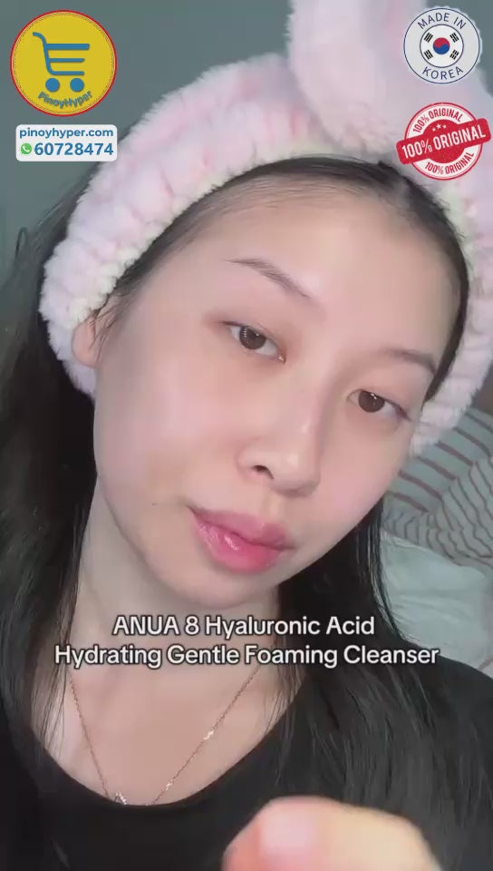 Anua 8 Hyaluronic Acid Hydrating Gentle Foaming Cleanser - 150ml