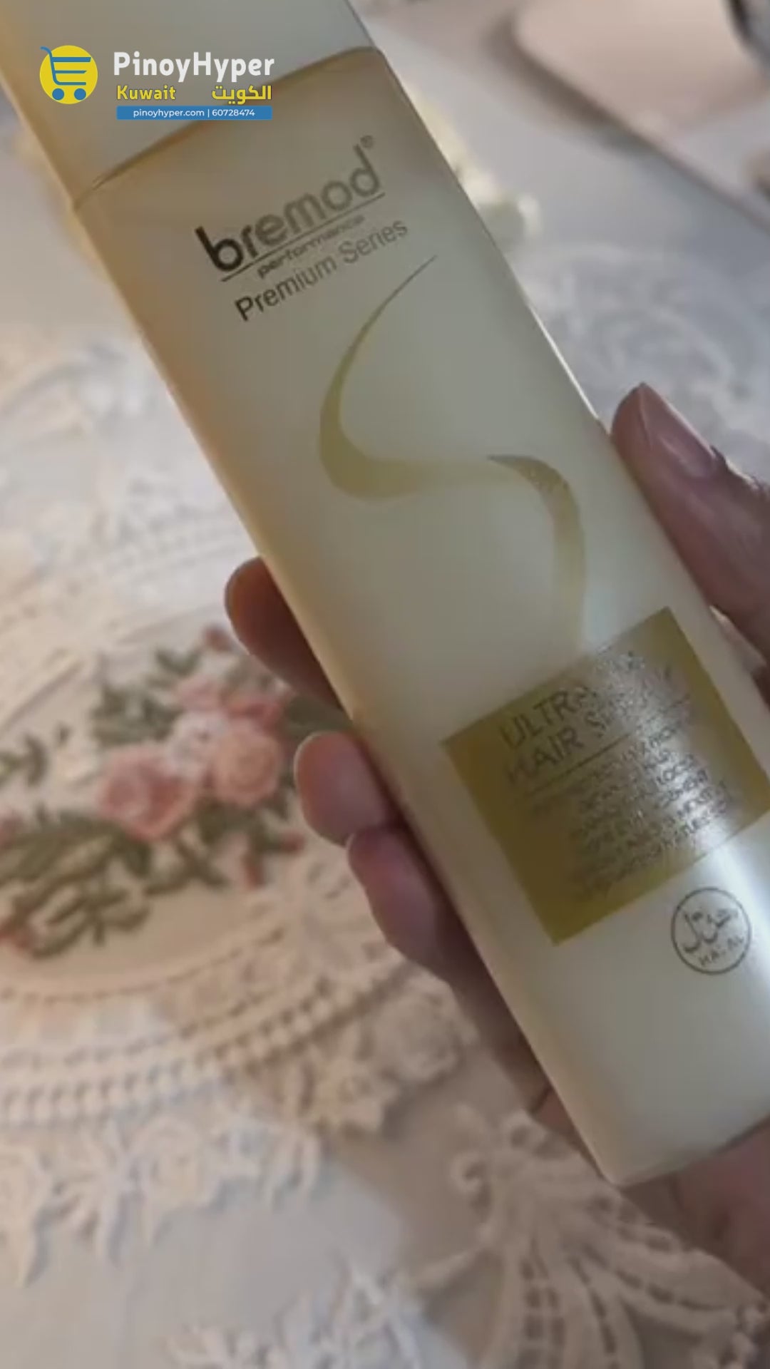 Bremod Premium Series Ultra Fix Hair Spray - 150ml
