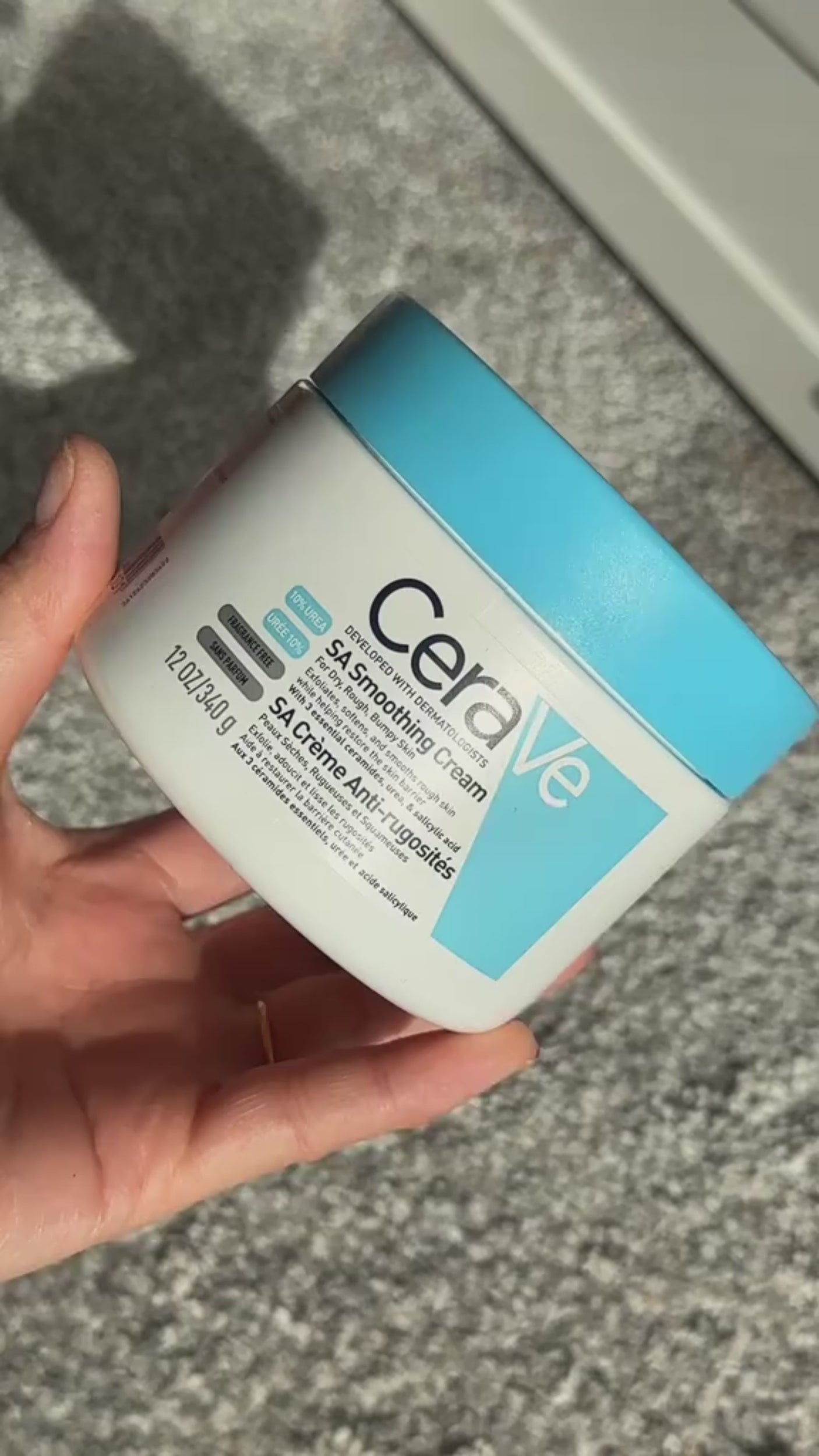 CeraVe SA Smoothing Cream For Rough & Bumpy Skin - 340g
