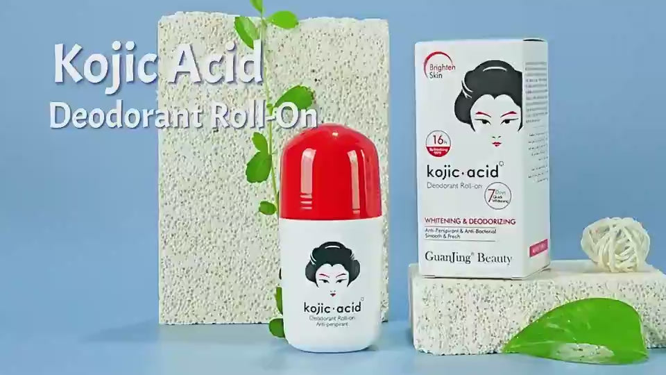 Guanjing Beauty Kojic Acid Brightening Anti-Perspirant Roll On - 50ml