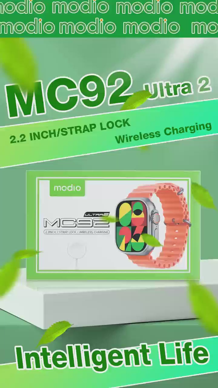 موديو - الساعة الذكية الأصلية Ultra 2 MC92