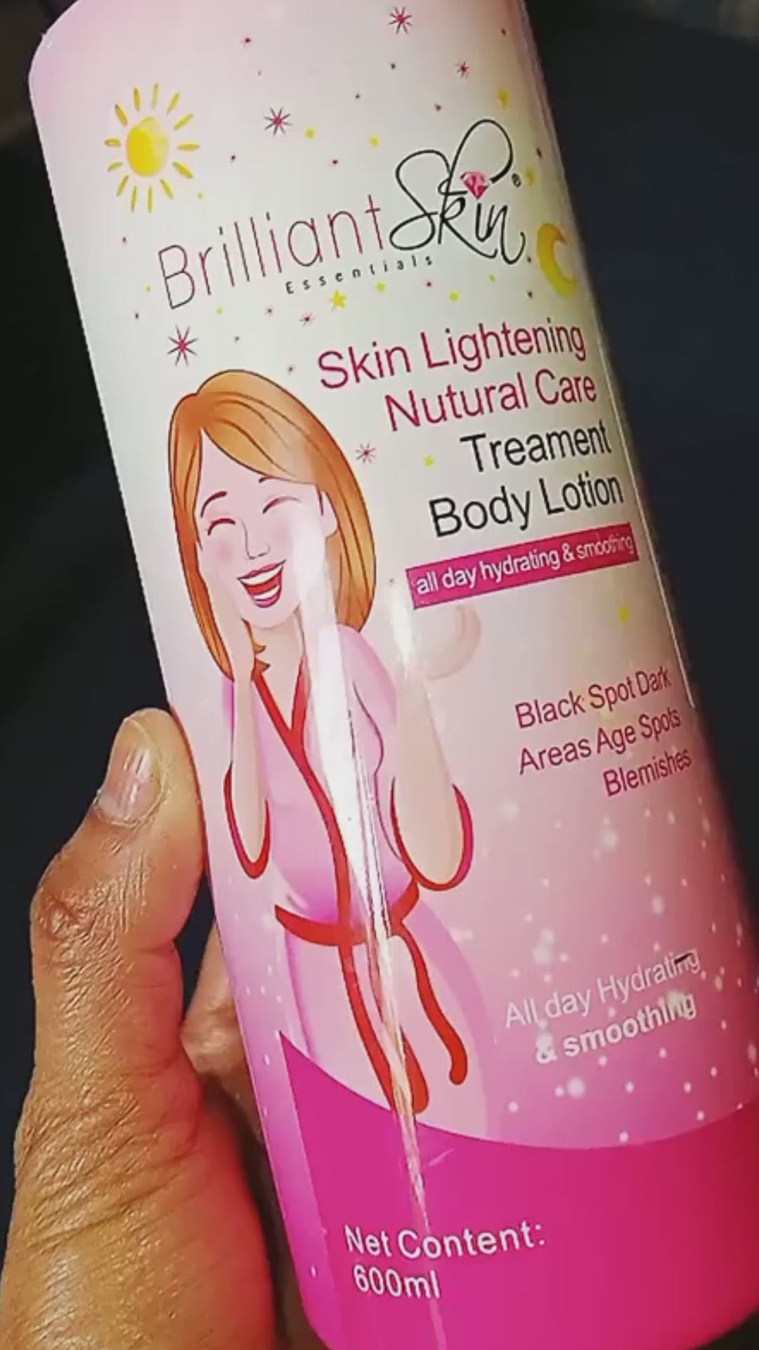 Brilliant Skin Lightening Natural Care Body Lotion - 600ml