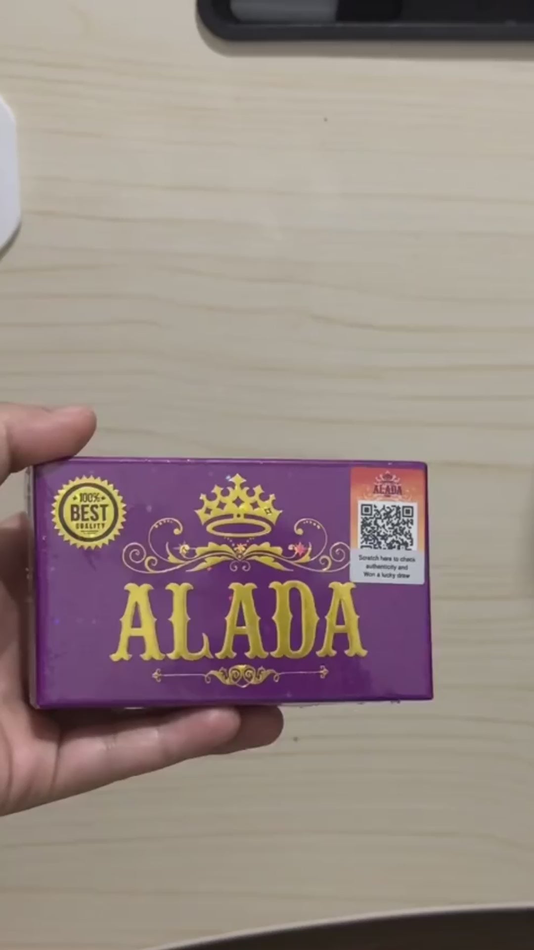 Alada Instant Brightening Soap - 160g (Thailand)