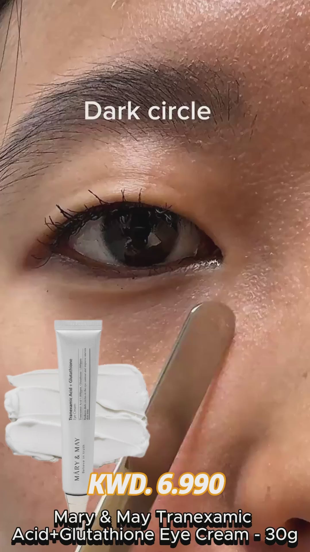 Mary & May Tranexamic Acid+Glutathione Eye Cream - 30g
