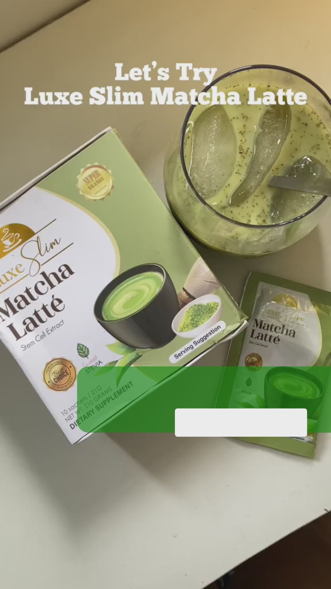 Luxe Slim Matcha Latte - 210g