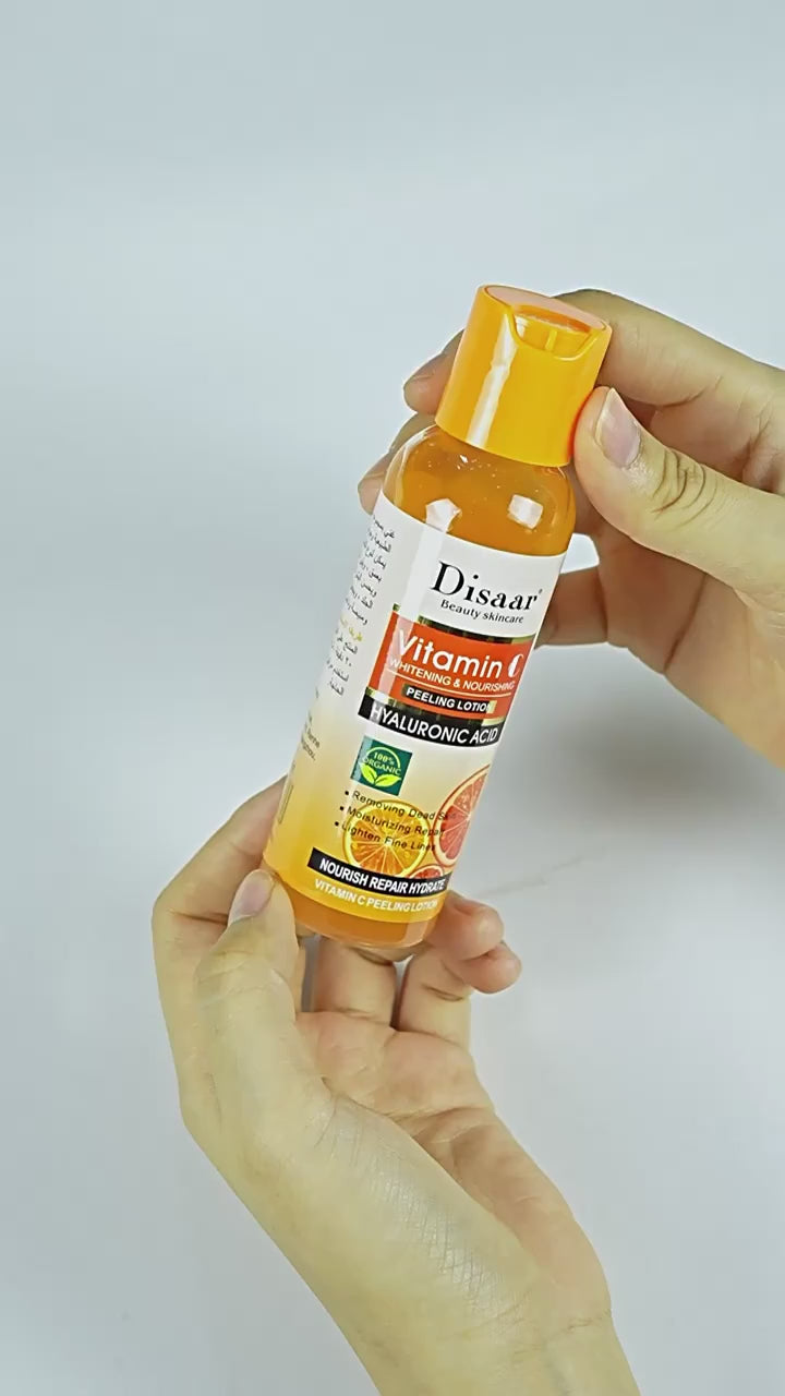 Disaar Vitamin C Hyaluronic Acid Peeling Lotion - 100g