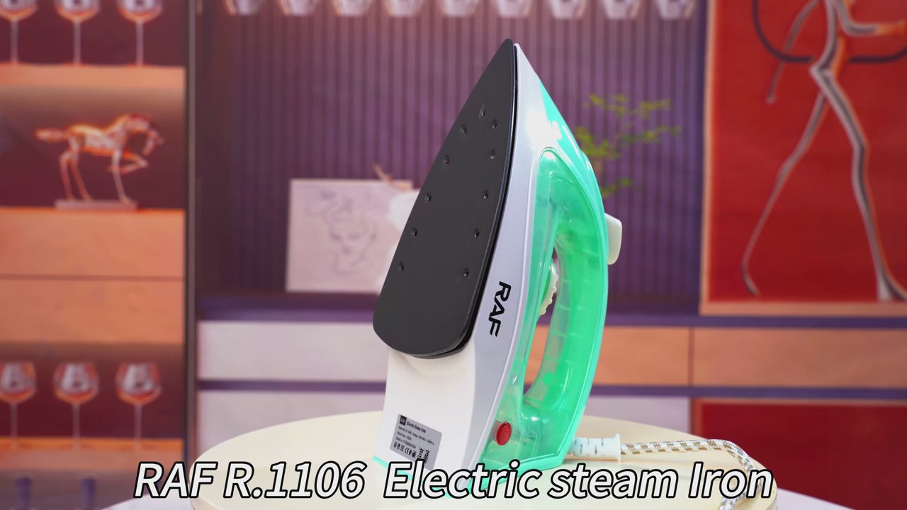 RAF 1800W Electric Steam Iron Box R.1106P