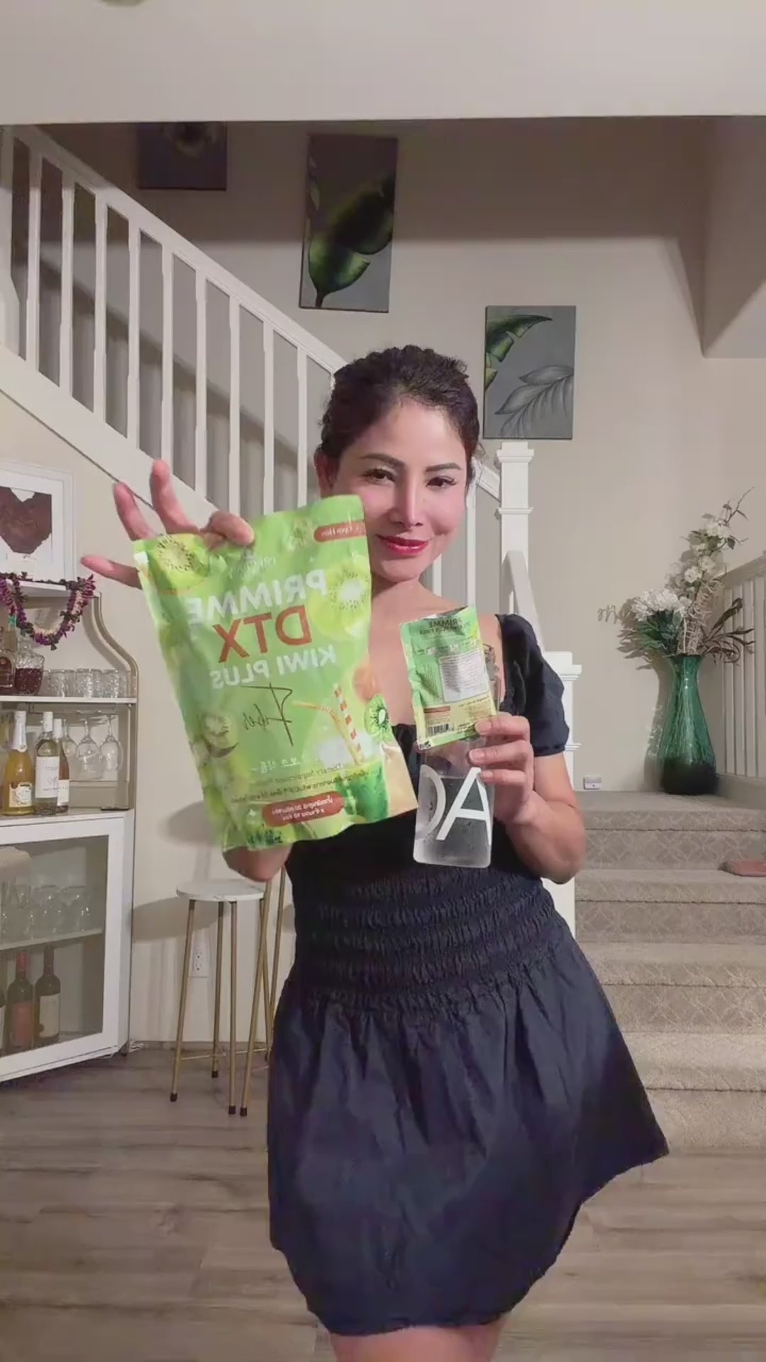 Precious Skin Primme DTX Kiwi Plus Fiber - 20g × 10 Sachets