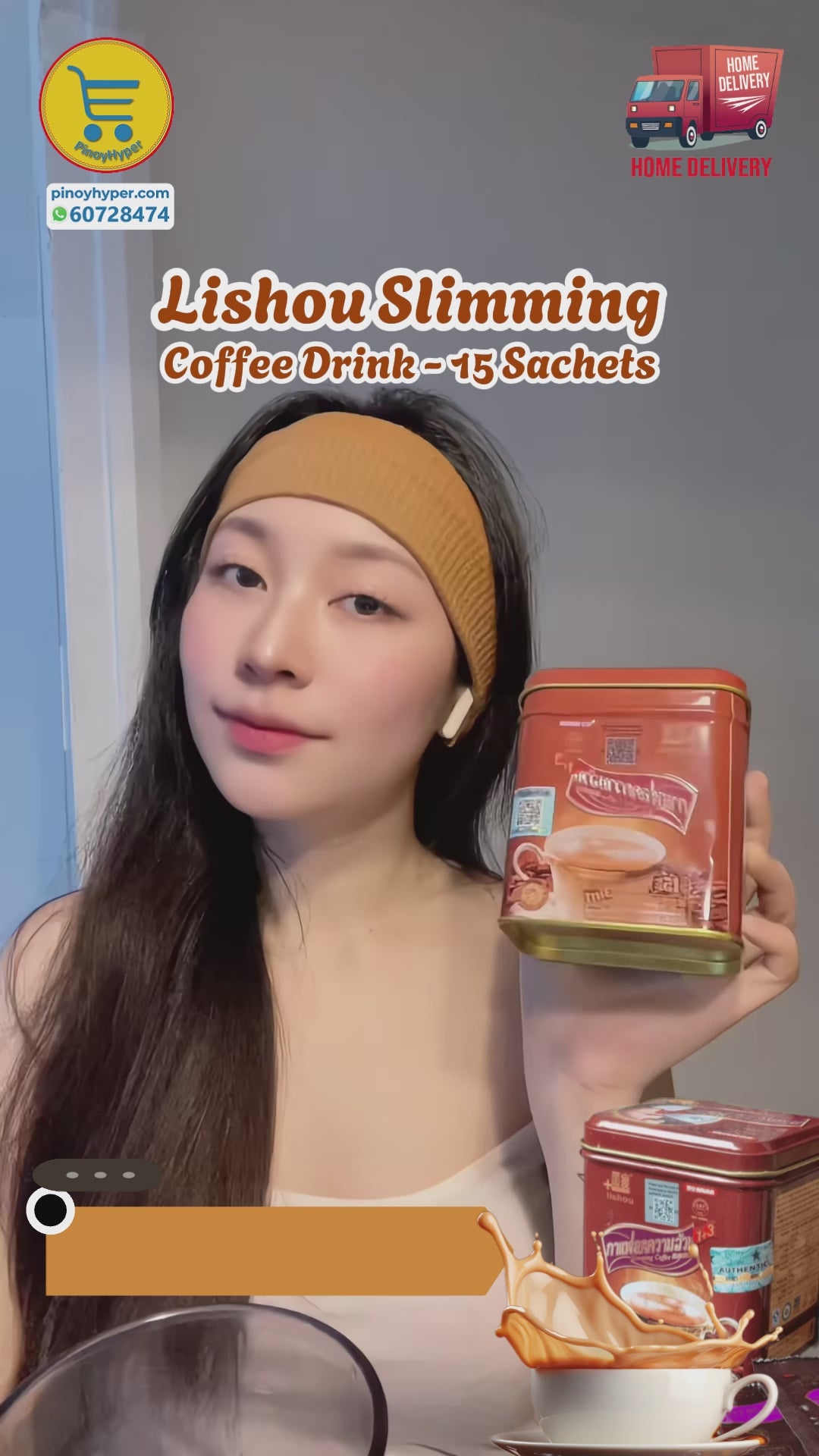 Lishou Slimming Coffee Drink - 15 Sachets