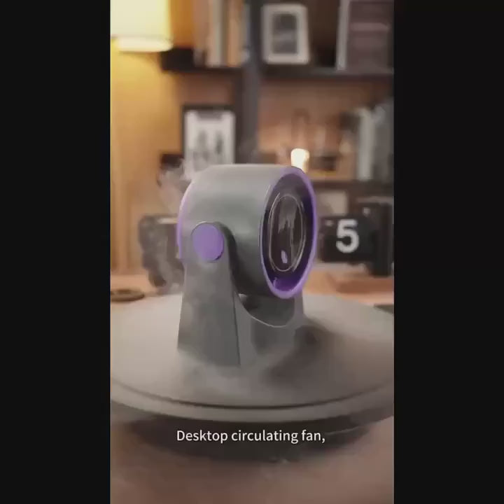 Portable Digital Display High Speed Desktop Fan