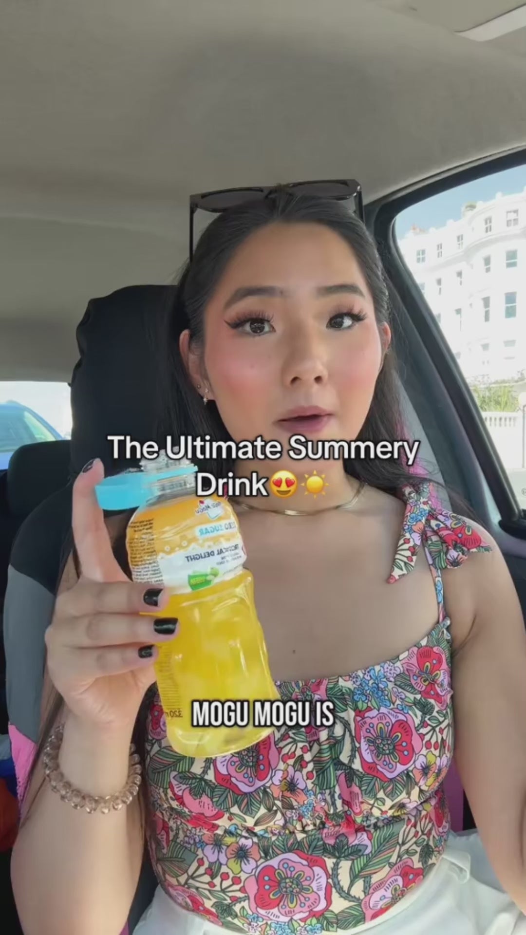 Mogu Mogu Zero Sugar Tropical Delight With Nata De Coco - 320ml