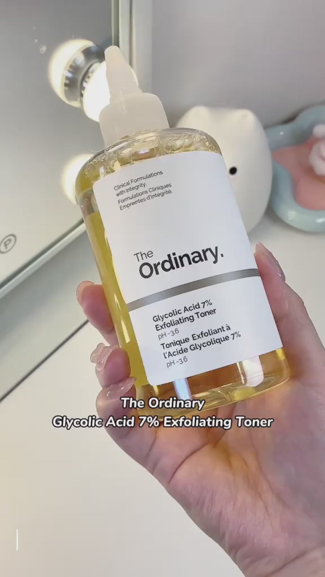The Ordinary Glycolic Acid 7% Exfoliating Toner - 240ml