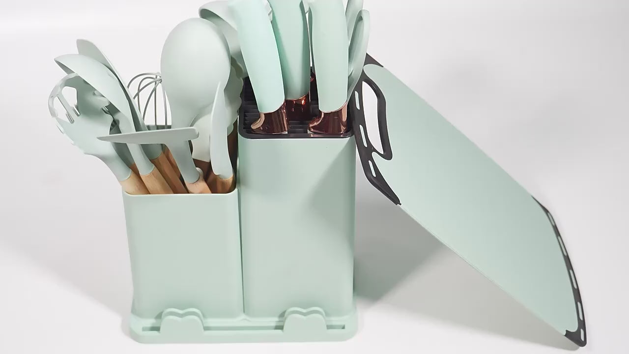 Light & Handy Kitchen Set - 19Pcs