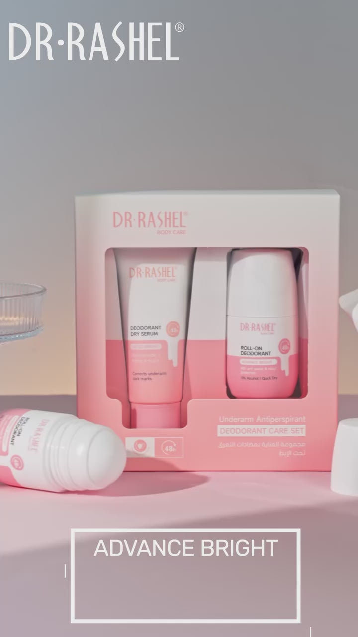 Dr.Rashel Ultra Bright Underarm Antiperspirant Deodorant Care Set