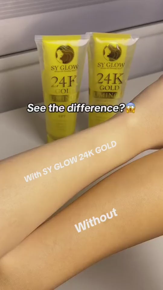 SY Glow 24K Gold Luminous Brightening Lotion SPF75 - 250ml