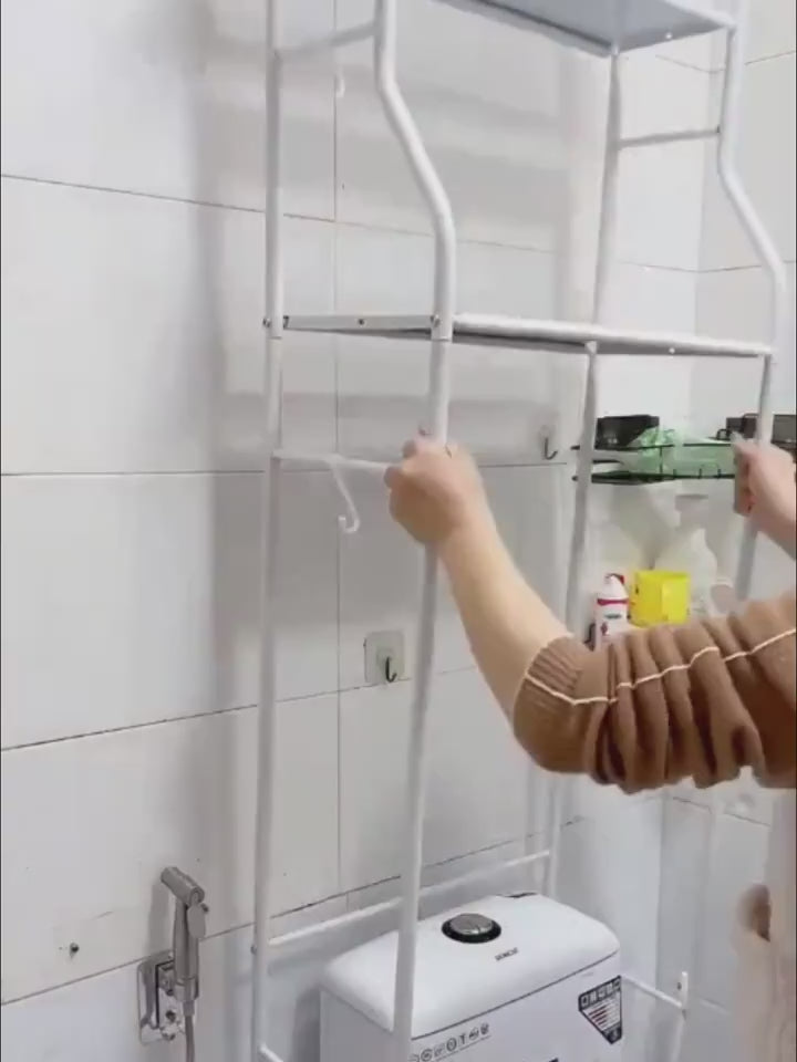 Three Layer Toilet Storage Rack