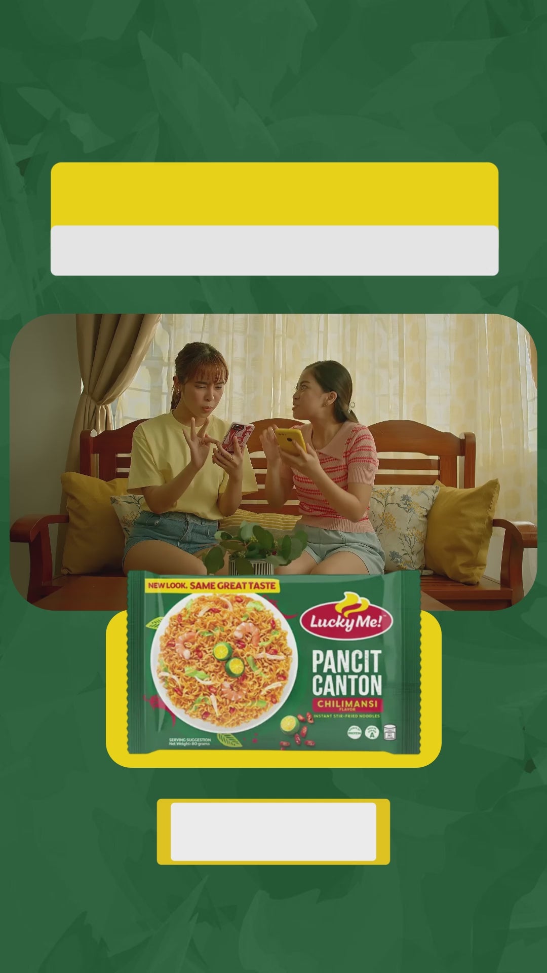 Lucky Me Pancit Canton Chilli Mansi Fried Noodles - 80g(Big)