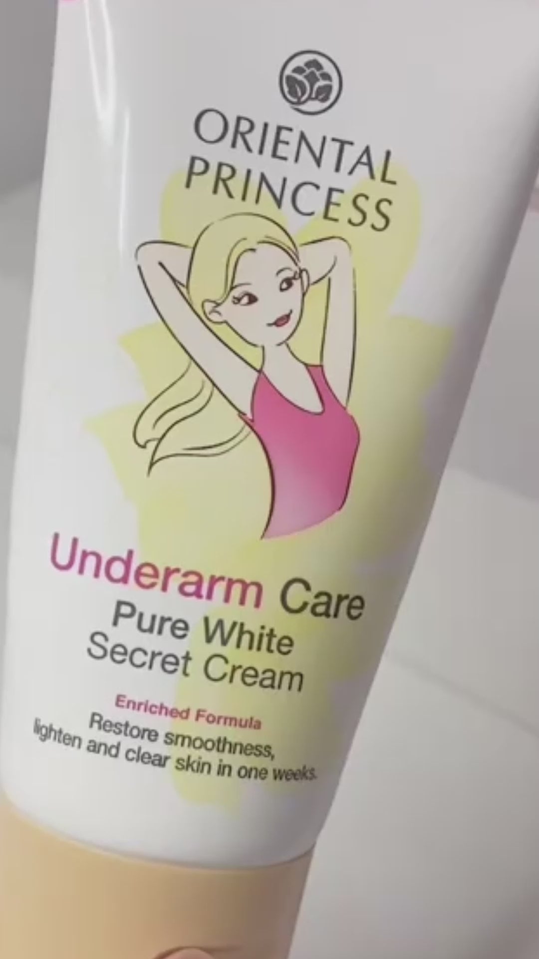 Oriental Princess Underarm Care Pure White Secret Cream - 50g