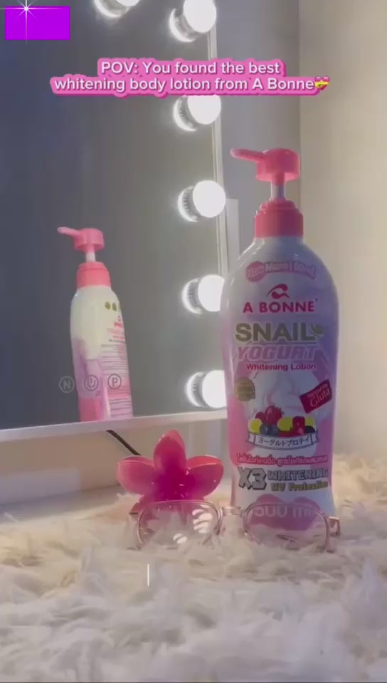 A Bonne Snail Yogurt Whitening Lotion - 500ml
