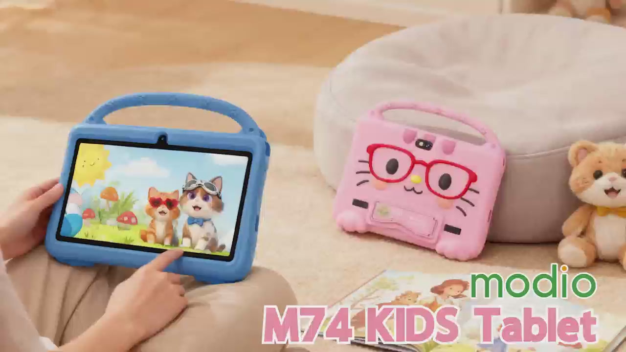 Modio Original Kids Tablet 6GB Ram + 256GB Rom - M74