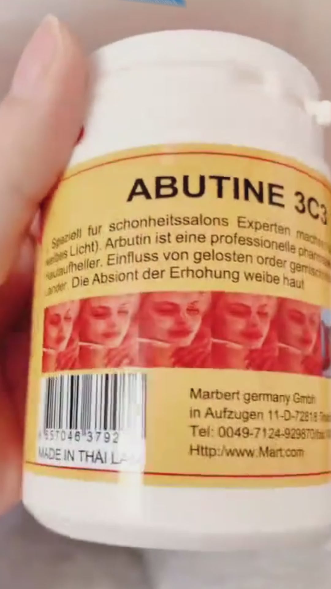 Abutine 3C3 Face & Body Cream - 220g