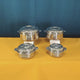 Double-Deck Heat Preservation Fresh Box Food Container Pot Set - 4Pcs