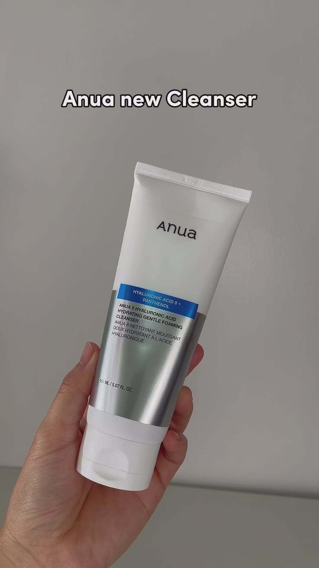 Anua 8 Hyaluronic Acid Hydrating Gentle Foaming Cleanser - 150ml