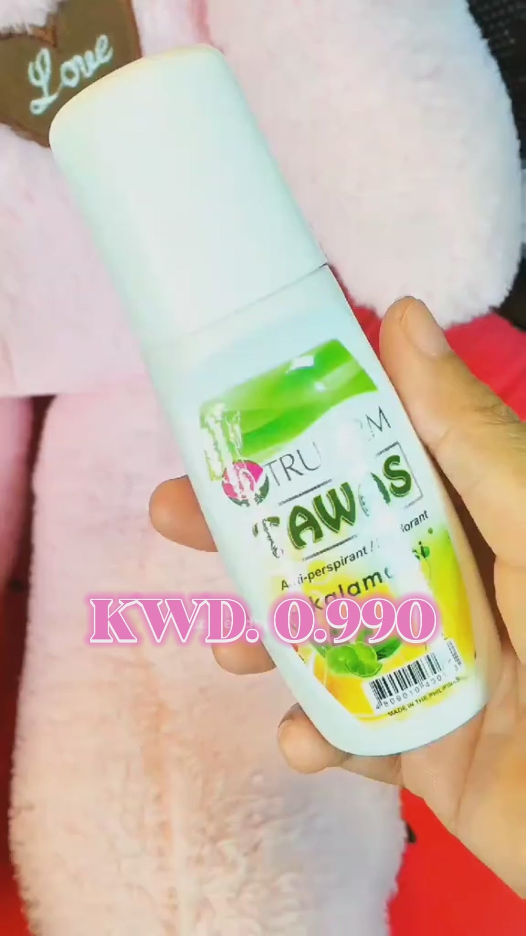 Truderm Tawas Deo - Kalamansi Roll-on 75ml